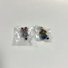 ズートピア めじるしアクセサリー ジュディ 二ブルズ 2点