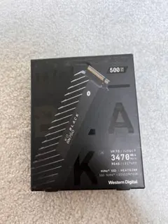 WD_BLACK SN750 500GB NVMe SSD ヒートシンク付き