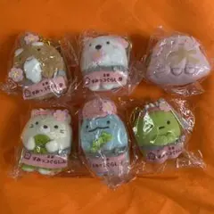 すみっコぐらし ぶらさげぬいぐるみ 6点セット 新品