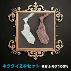 ネクタイ2本まとめ売り ブランド雑多 早い者勝ち!