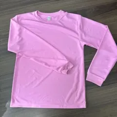 新品　ピンク 長袖Tシャツ