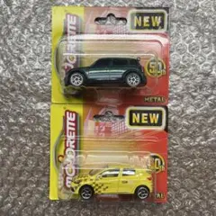 マジョレット　ミニカー　ラリー　ルノー　クリオ　ミニ　クーパー　MINI 未使用
