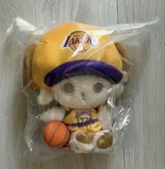 ワンピースベースショップ チョッパーぬいぐるみ NBA レイカーズ
