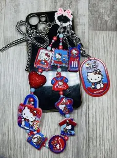 ハローキティ チャーム　携帯ストラップ　キーチェーン
