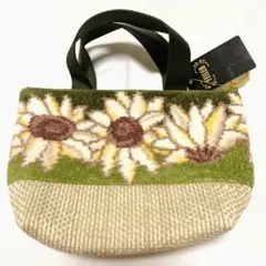 フェイラー FEILER ソレイユブラン　手付きポーチ