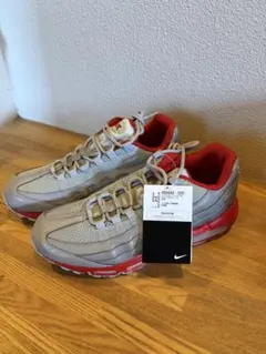 新品未使用 タグ付き Nike Air Max 95 レアカラー　グレー/レッド
