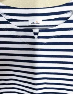 ellesse ボーダー柄 七分袖カットソーのサムネイル