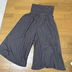 【UNIQLO】ウエストゆったりストレッチガウチョパンツ　ルームウェア　XL