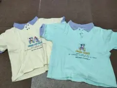 Littc ディズニー ポロシャツ 2枚セット 110cm 100cm