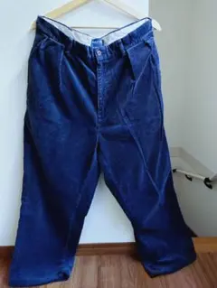90年代 オールド　ラルフローレン　インディゴ　コーデュロイパンツ　LLBEAN