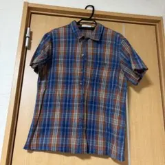 HAI SPORTING GEAR半袖チェックシャツ