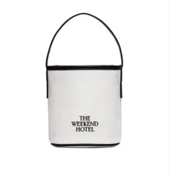 THE WEEKEND HOTEL バケットバッグ ホワイト