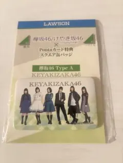 LAWSON けやき坂46 Pontaカード缶バッジ Type A - メルカリ