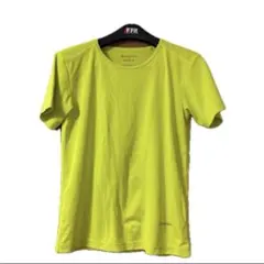Phiten プレミアムTシャツ 蛍光イエロー スポーツウェア　ユニセックスＭのサムネイル