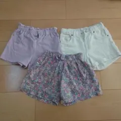 ハーフパンツ3点セット ZARA ザラ 116cm DRC 120cm