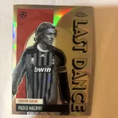 Topps Chrome Paolo Maldini サッカーカード