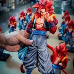ドラゴンボール　ゴジータ　スーパーサイヤ人4　フィギュア　塗装完成品