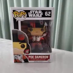 POP! スター・ウォーズ POE DAMERON 62 プロテクター付き