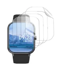 【4枚セット】 AKIKI スマートウォッチ 1.85 インチ保護フィルム