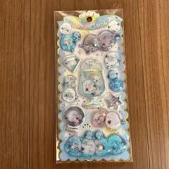 キラキラウォーターinシール シマエナガ キラキラウォーターインシール