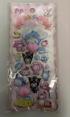 ぷっくり おしり シール キティ シナモ クロミマイメロ