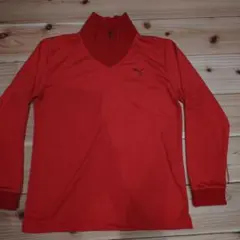 プーマゴルフ　長袖　ハーフジップ　L