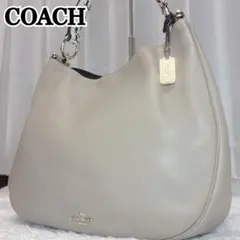 COACH 2way ホーボー ワンショルダーバッグ ハーレー ハーフムーン
