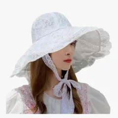 超お買い得価格！ホワイトレースハット
