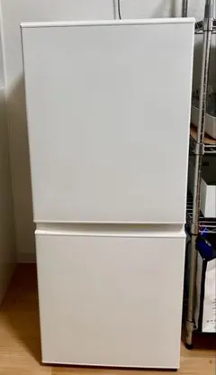 【無印良品】 　2ドア 126L 冷蔵庫 ホワイト MJ-R13Aのサムネイル
