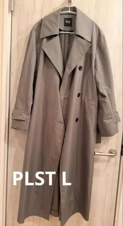新品タグ付き⭐︎PLST ショートトレンチコートLサイズ - メルカリ
