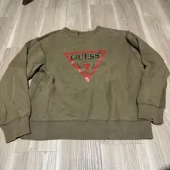 GUESS トライアングルロゴ スウェット