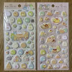 すみっコぐらし たぬきのまんまるレストラン ふにふにシール サンエックス