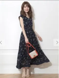 アプワイザーリッシェ カラーマキシワンピース