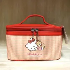 ☆【新品】Sanrio ハローキティ 多収納　バニティポーチ