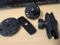 RAM MOUNTS ラムマウント ショートアーム＋ラウンドプレートベースセット