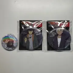 名探偵コナン 缶バッジ 3個セット ハロウィンの花嫁 松田陣平 安室透 降谷零