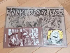 ヒロアカ 原画展 死柄木弔 カフェ ランチョンマット コースター ポストカード②