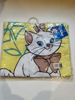 ディズニー マリー エプロン　キャラクターグッズ イエロー