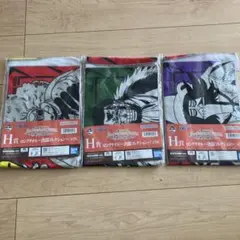 ワンピース 一番くじ H賞 ロングタオル 決闘コレクション 3枚セット