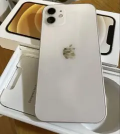極美品！iPhone12ホワイト64GB SIMフリー修理歴無し　オマケ有り