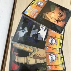 鬼滅の刃一番くじ〜上弦の参〜H賞ミニビジュアルポスター3枚セット