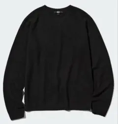 ユニクロ　3Dカシミヤクルーネックセーター　Mサイズ