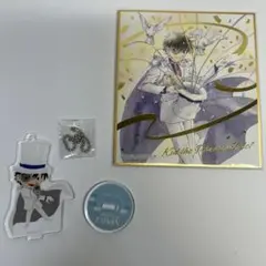 名探偵コナン/まじっく快斗 怪盗キッド イラスト色紙とアクリルスタンドセット