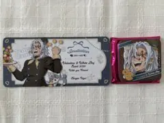 鬼滅の刃 バレンタイン 缶バッジ 招待状カード 宇髄天元 2点セット