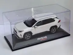 新型RAV4 GR ミニカー カラーサンプル プラチナホワイトパール【非売品
