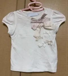 タルティーヌエショコラ　リボンTシャツ(70)