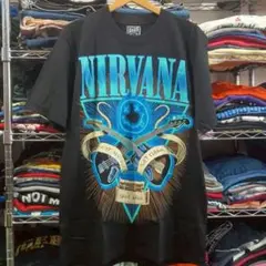 ニルヴァーナ 両面プリント バンドＴシャツ XL