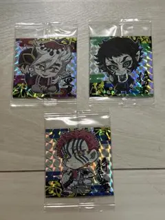 鬼滅の刃ウエハースシール　鬼 3種