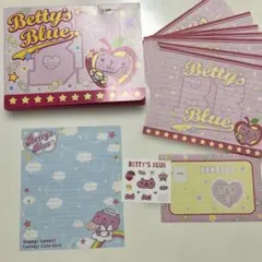 平成レトロ　Betty's Blue べティーズブルー　レターセットのサムネイル
