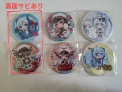VOCALOID　雪ミク　初音ミク　缶バッジ　6個まとめ売り